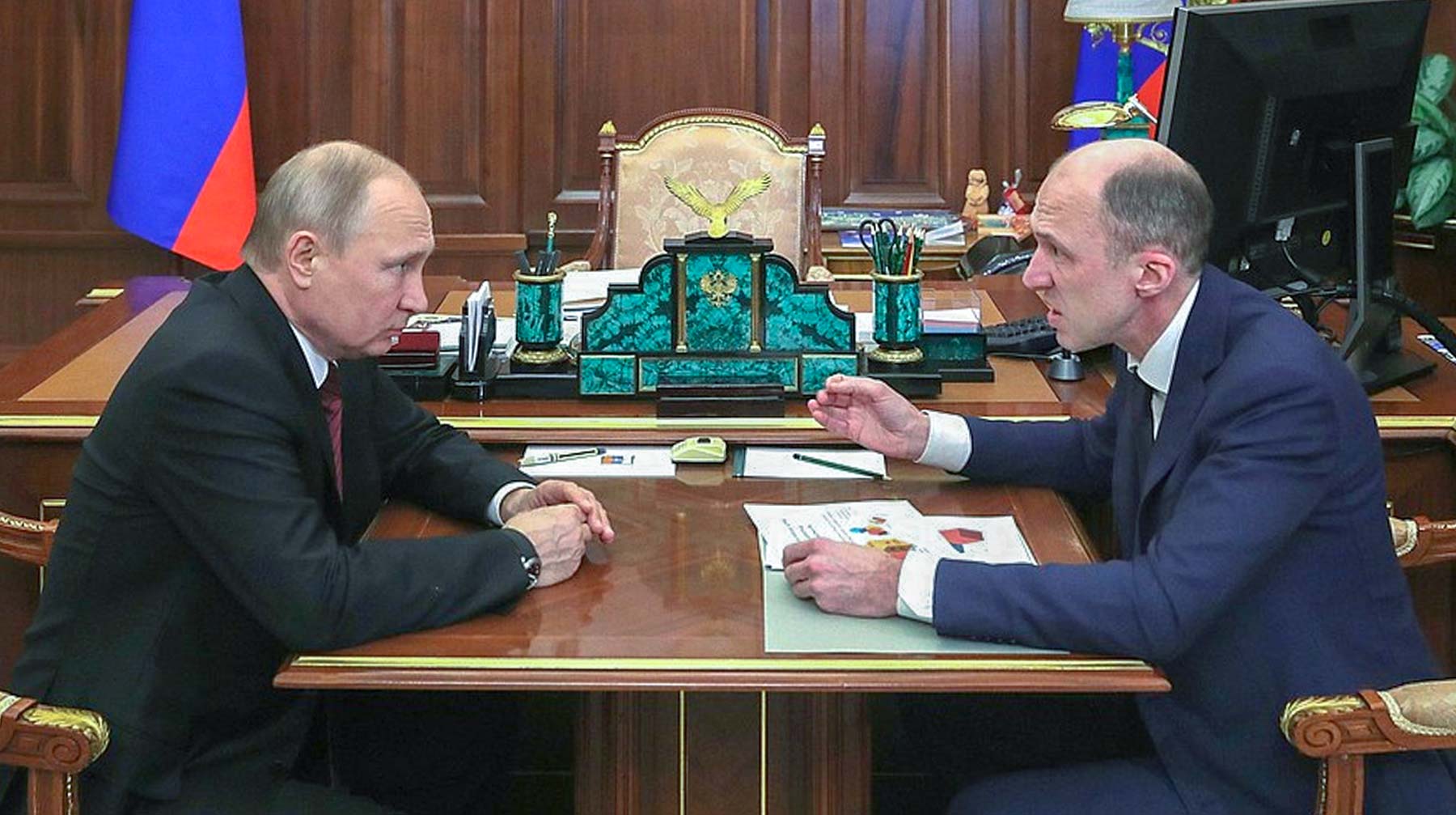 Президент России принял отставку Александра Бердникова Фото: © kremlin.ru