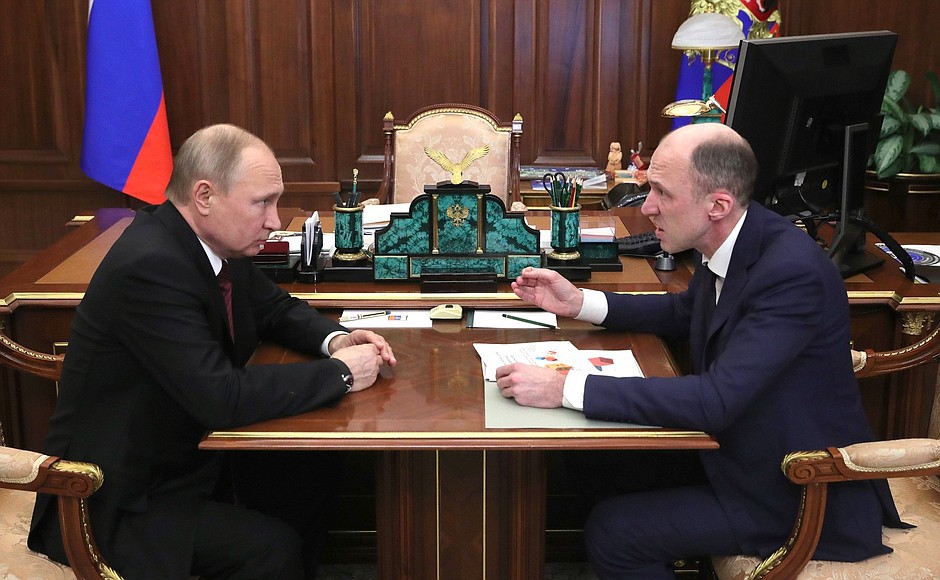 Президент провёл рабочую встречу с Олегом Хорохординым