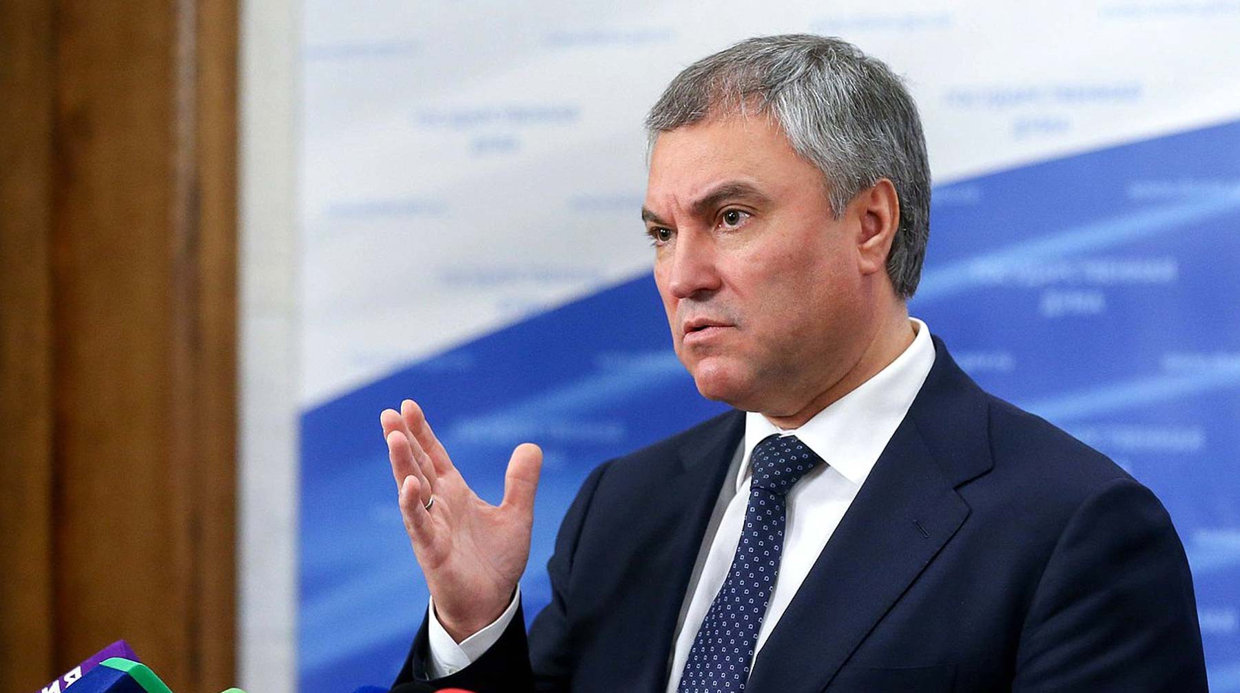 Dailystorm - Володин назвал «дурью и глупостью» введенные Украиной санкции