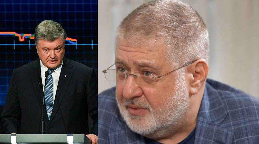 Украинский олигарх считает, что пять лет правления действующего президента Украины стали годами разочарований Петр Порошенко (слева) и Игорь Коломойский
