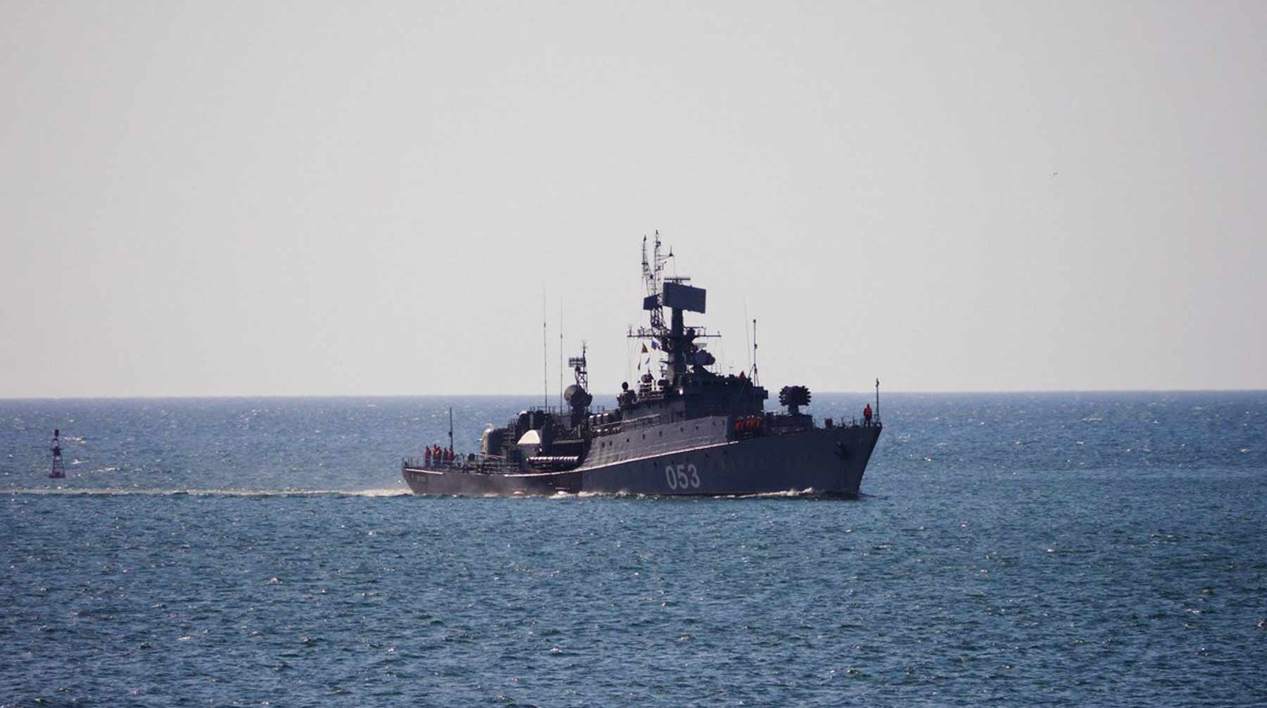 Группа ракетных катеров поразила надводные цели противокорабельными крылатыми ракетами «Москит» в Черном море undefined