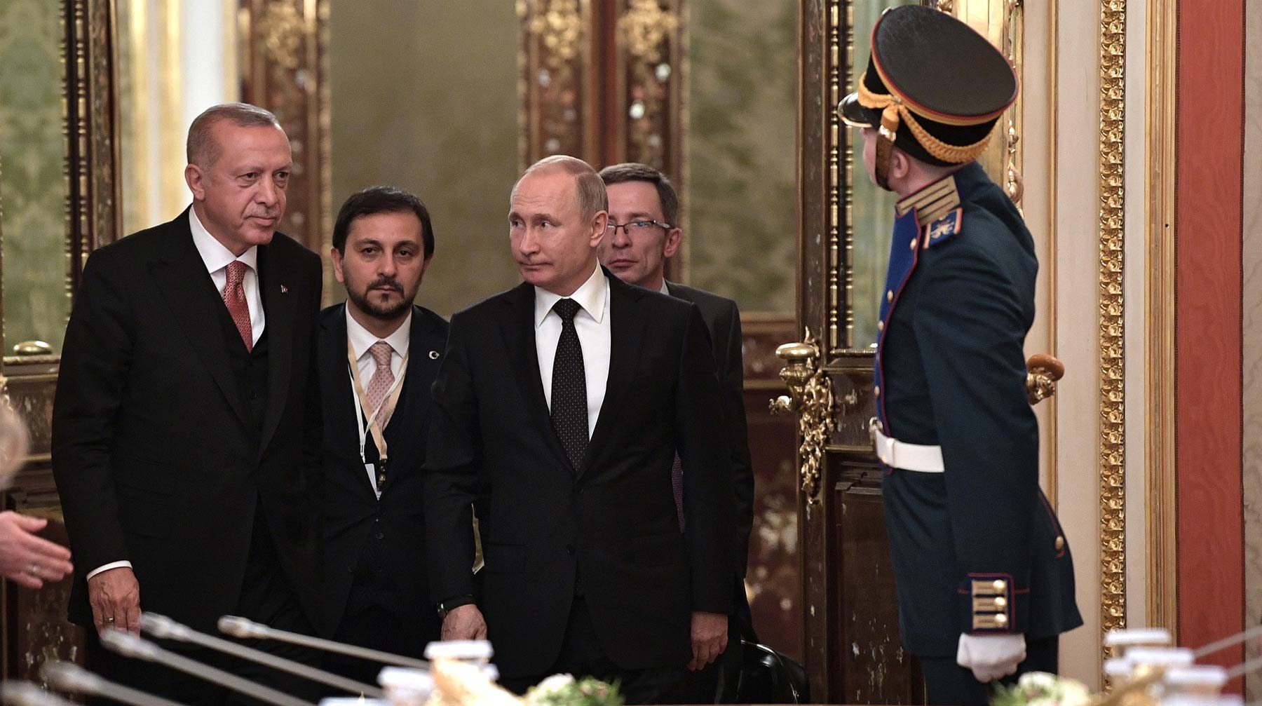Также президент РФ отметил, что Москва и Анкара обсуждают и другие перспективные проекты Фото: © kremlin.ru