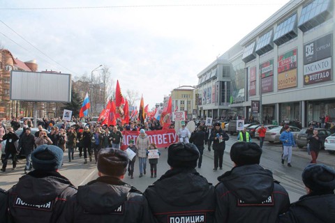 Митинг в Архальгенске