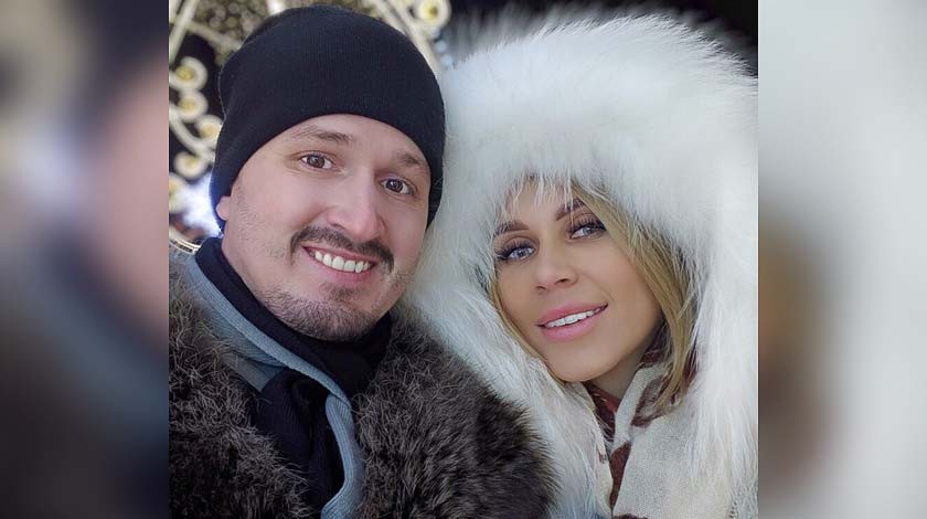 Оксана Зотова с мужем