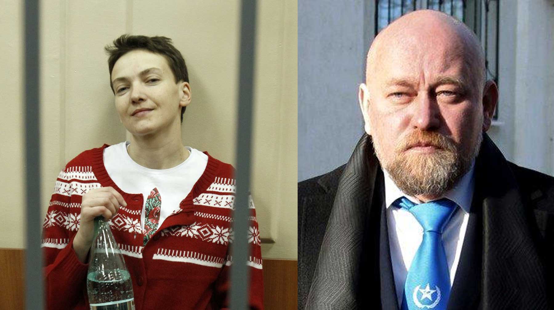 Депутат и офицер провели под арестом больше года Надежда Савченко и Владимир Рубан