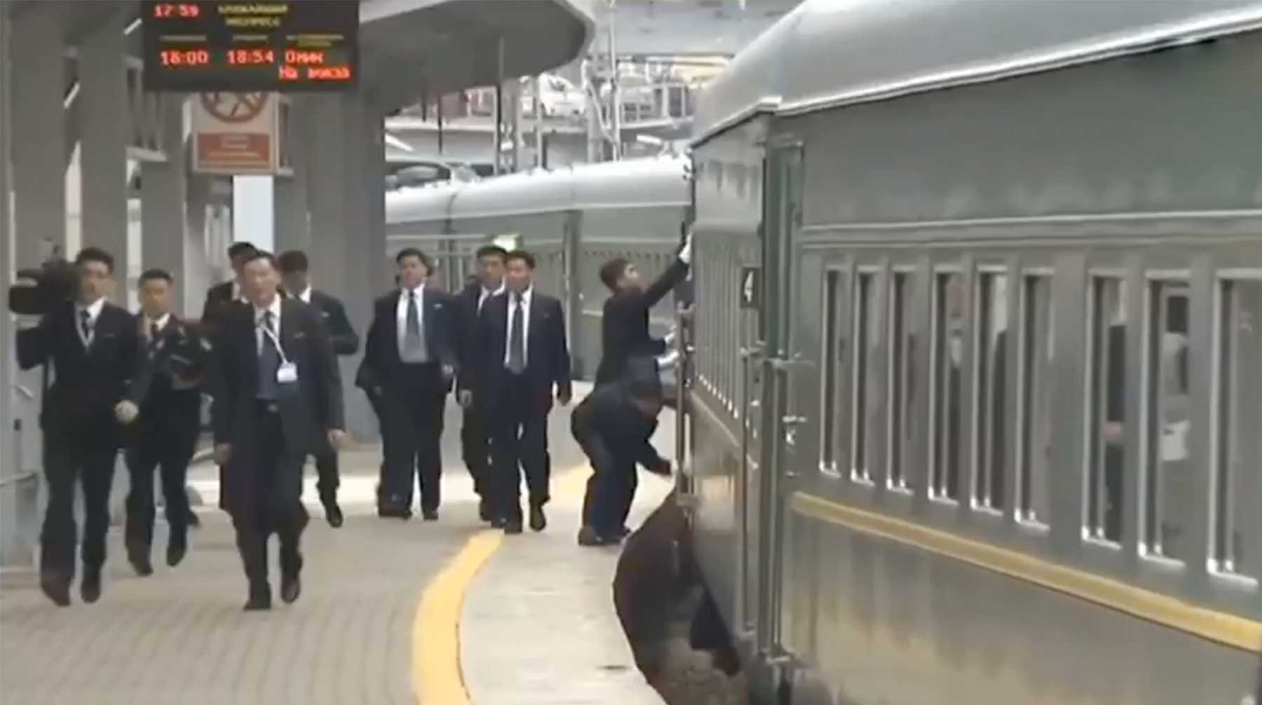 Dailystorm - Бронепоезд Ким Чен Ына вытирали на ходу: северокорейский вождь приехал во Владивосток