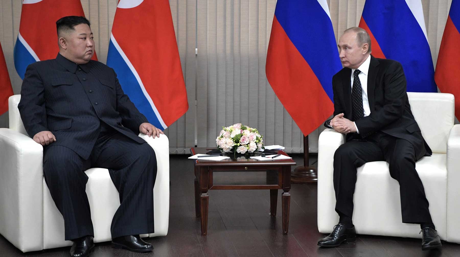 Президент РФ и лидер КНДР поздравили друг друга с переизбранием undefined