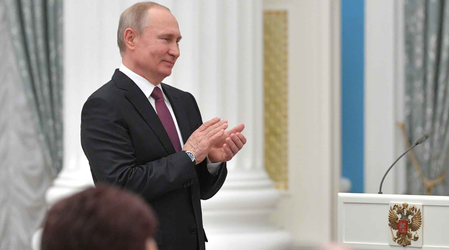 Dailystorm - Путин поздравил народы Украины и Грузии с Днем Победы