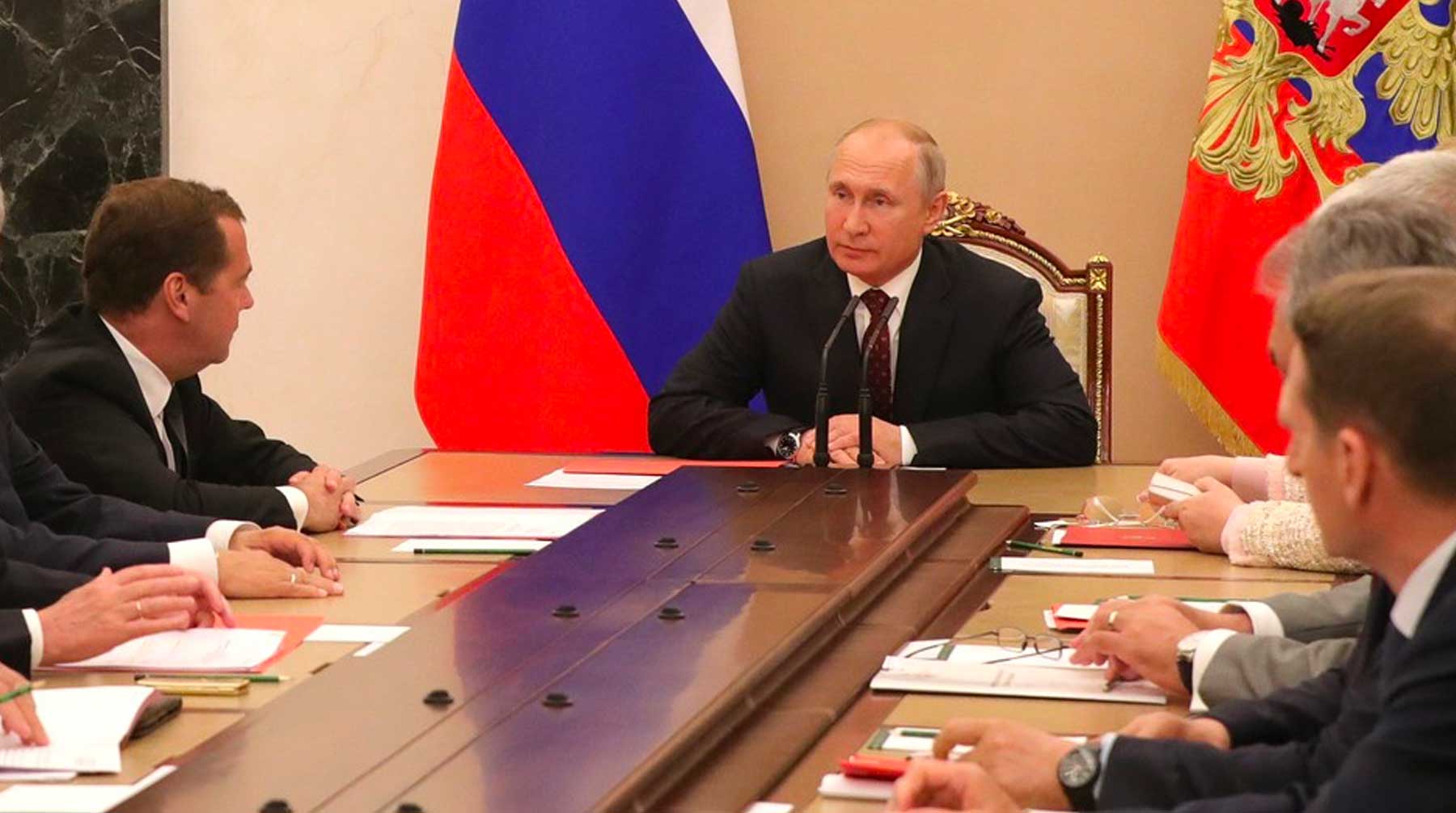 Президент России также обратил внимание на размер залога для бизнесменов, подозреваемых в совершении преступлений Фото: © GLOBAL LOOK press / Kremlin Pool