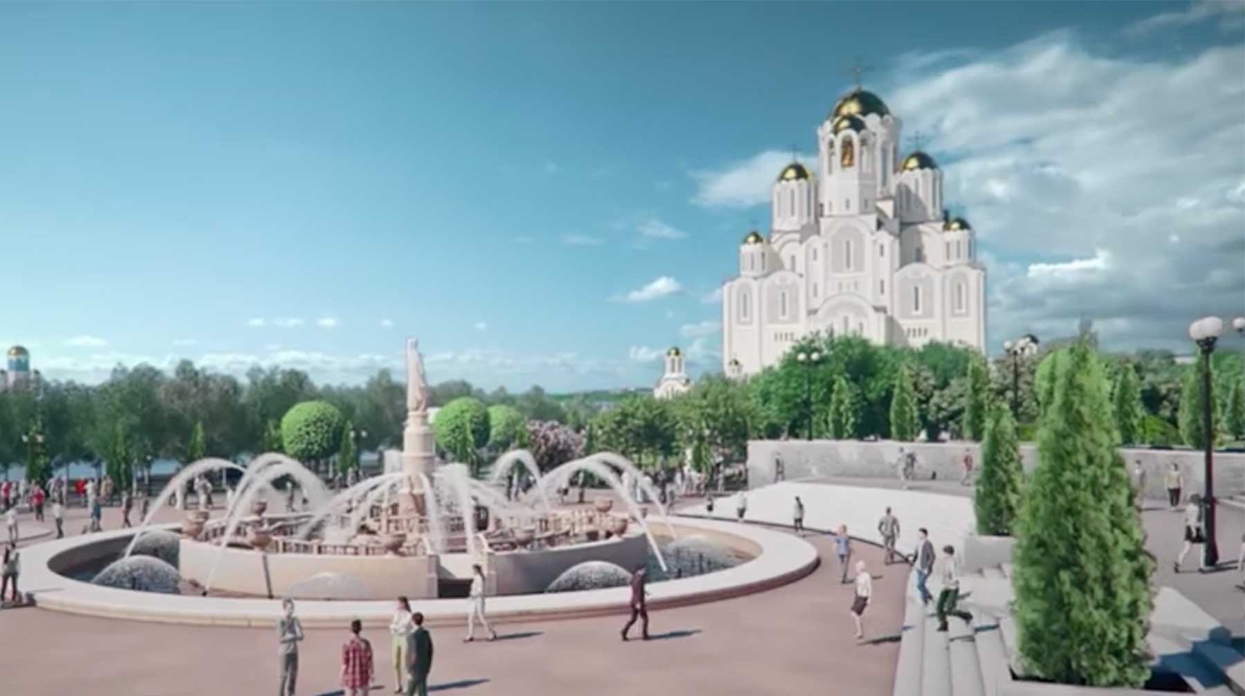 Жители города направили более 11 тысяч предложений по возможному месту возведения храма Скриншот: © Фонд святой Екатерины