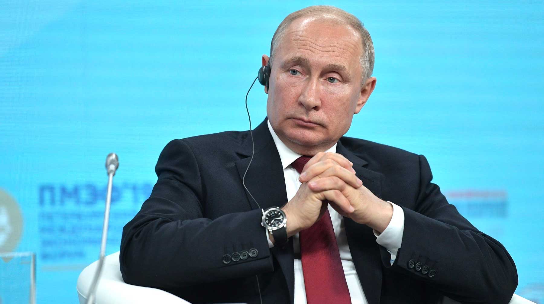 Президент РФ также усомнился в наличии у Зеленского качеств, необходимых для управления государством Фото: © GLOBAL LOOK press / Kremlin Pool
