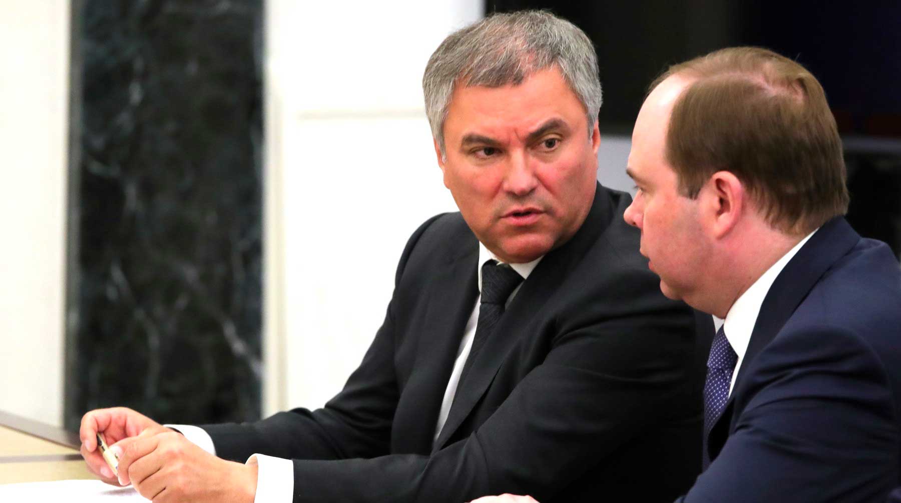 Спикер Госдумы сообщил, что его поддержали все политические фракции Фото: © GLOBAL LOOK press / Kremlin Pool