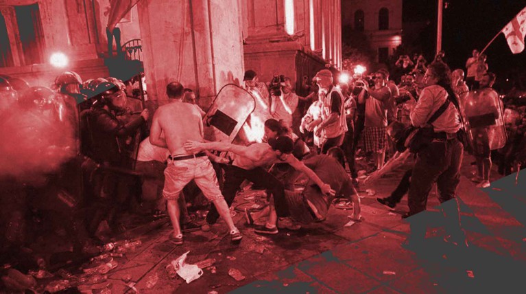 «Это лишь одно из требований грузинского народа. Люди не отступят» — участник протестов в Тбилиси — Daily Storm