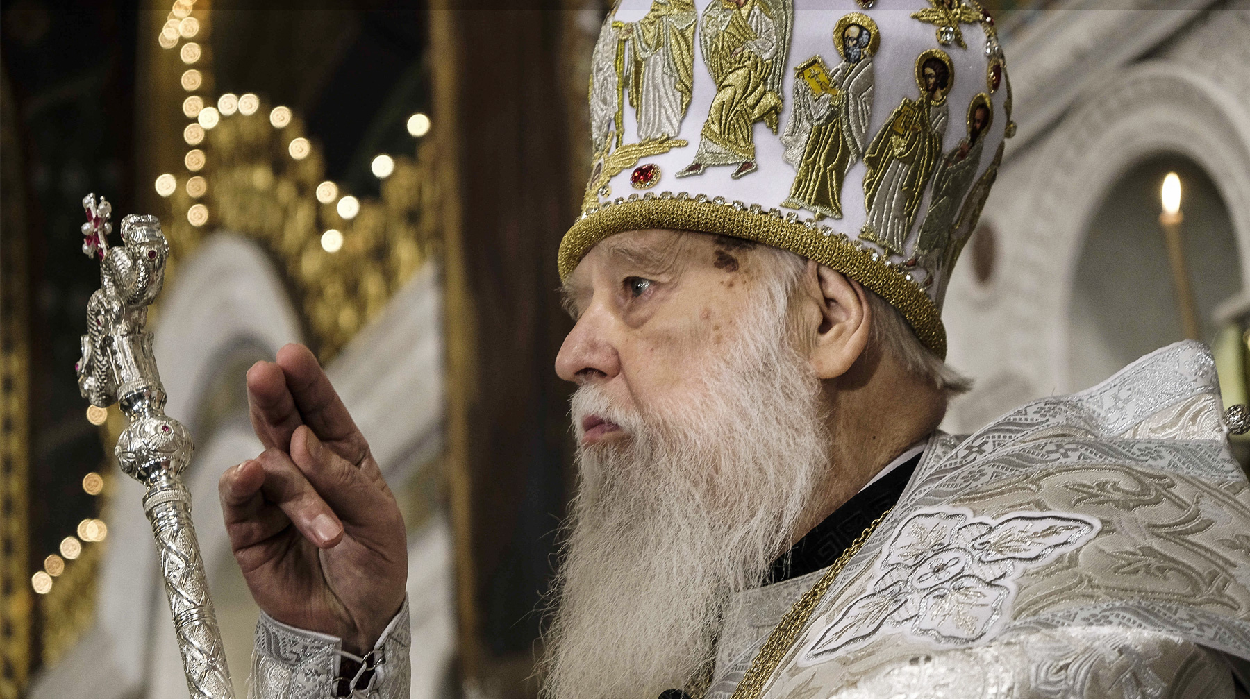 Представители новой украинской церкви захватили помещения храмов, заявил бывший глава УПЦ КП Филарет