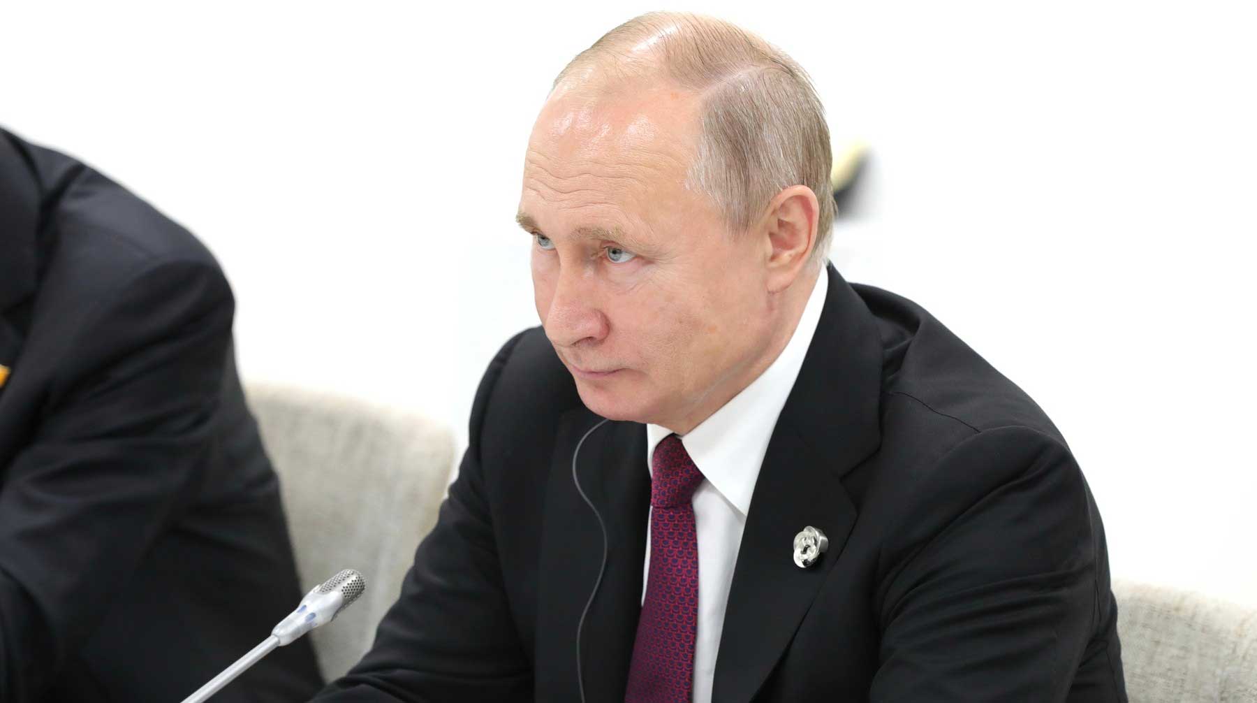 Президент РФ также отметил близость и совпадение позиций трех стран по многим политическим и экономическим вопросам Фото: © GLOBAL LOOK press / Kremlin Pool
