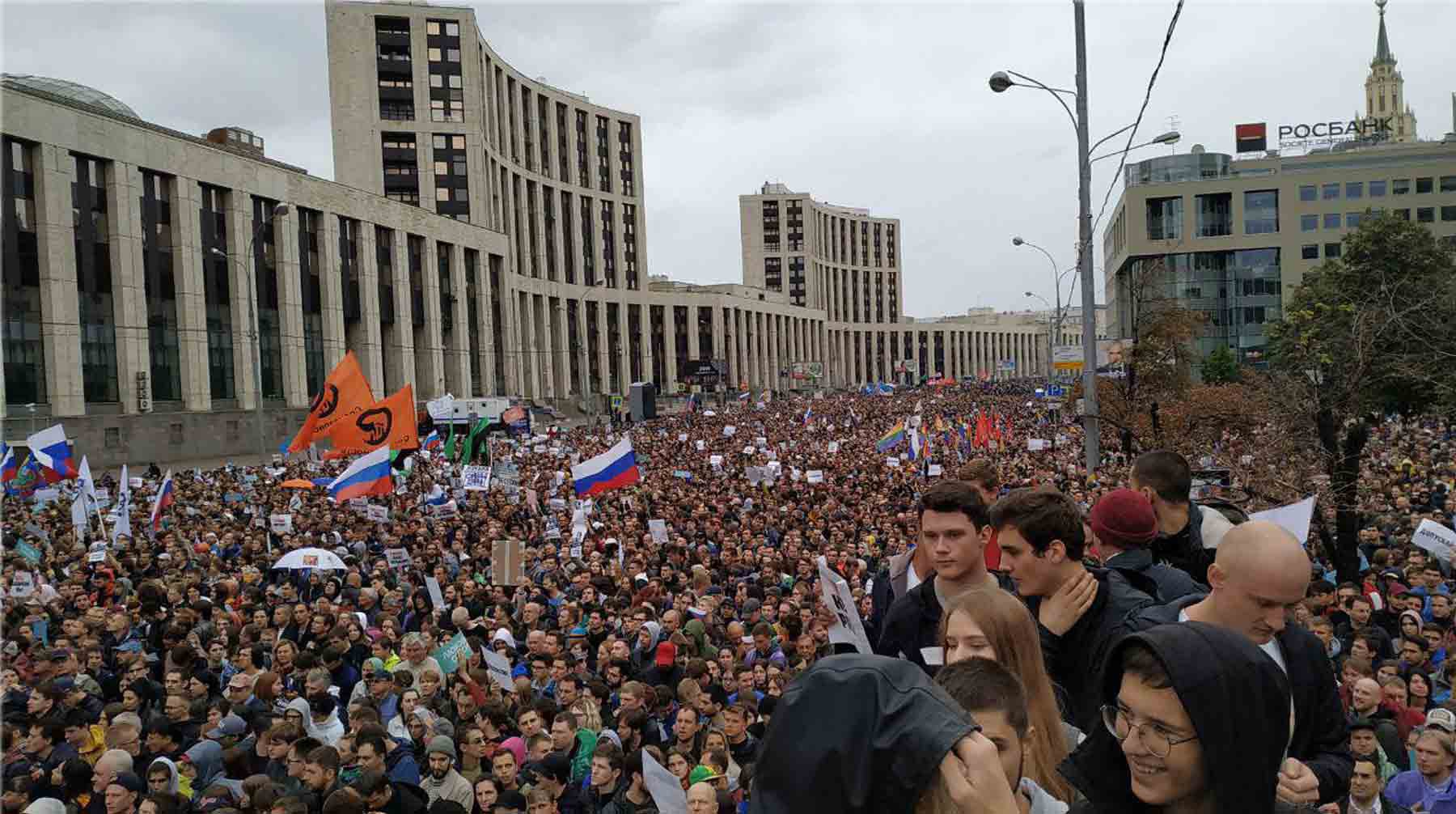 Dailystorm - Митинг в поддержку кандидатов в Мосгордуму стал крупнейшим за восемь лет