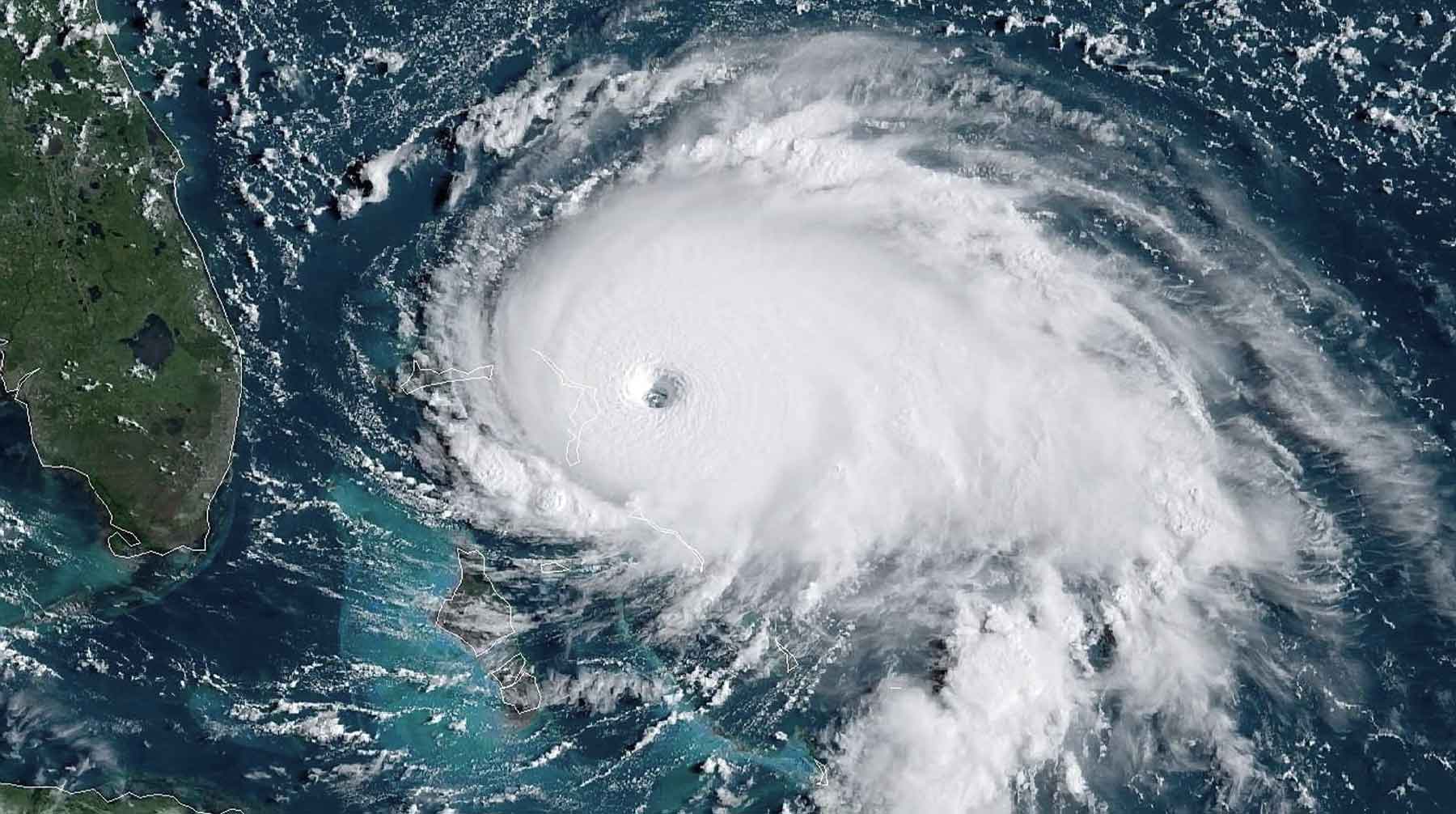 Стихийное бедствие ударит также по штатам Флорида и Северная Каролина Ураган «Дориан»