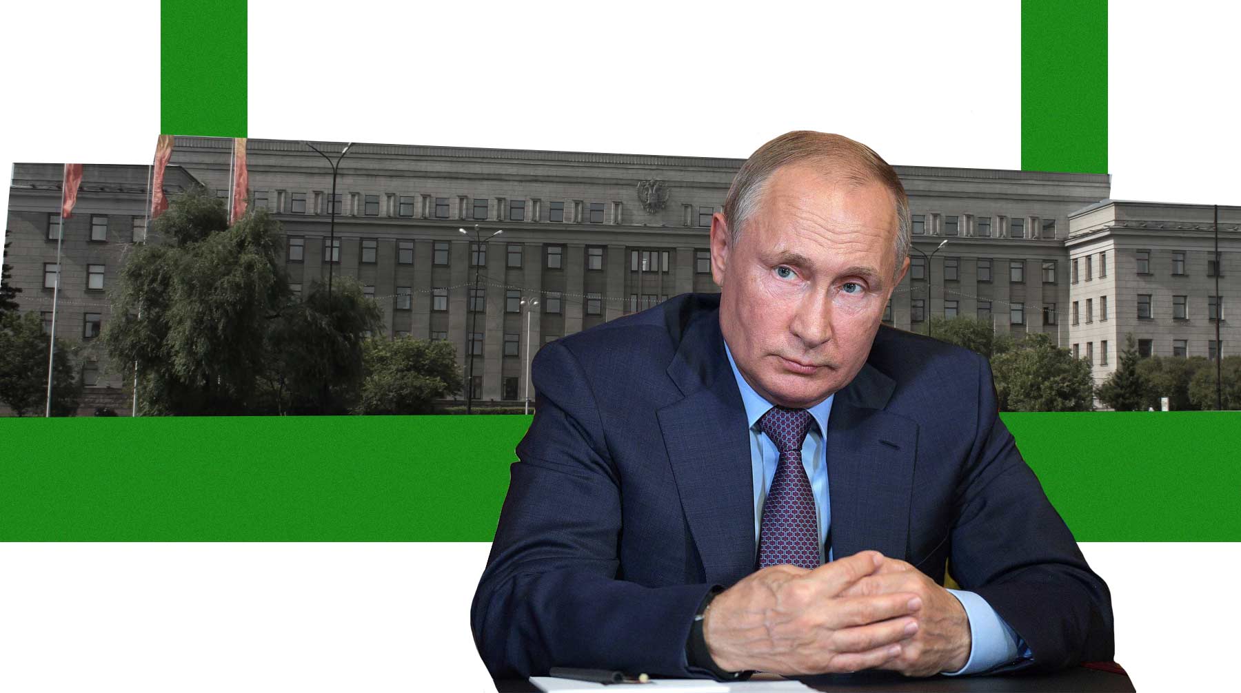 Президент России также осудил Сбербанк за отсутствие желания помочь пострадавшим жителям региона в реструктуризации долгов Коллаж: © Daily Storm