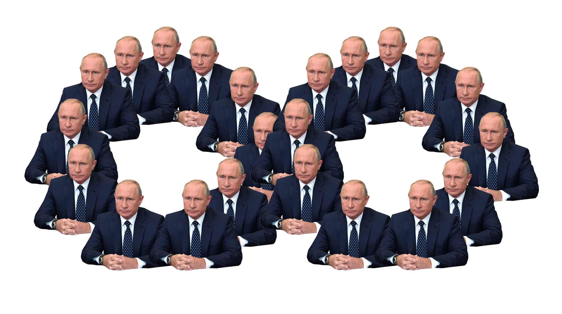 При этом глава пресс-службы Кремля считает невозможным умалять роль Владимира Путина в истории развития России и всего мира Коллаж: © Daily Storm