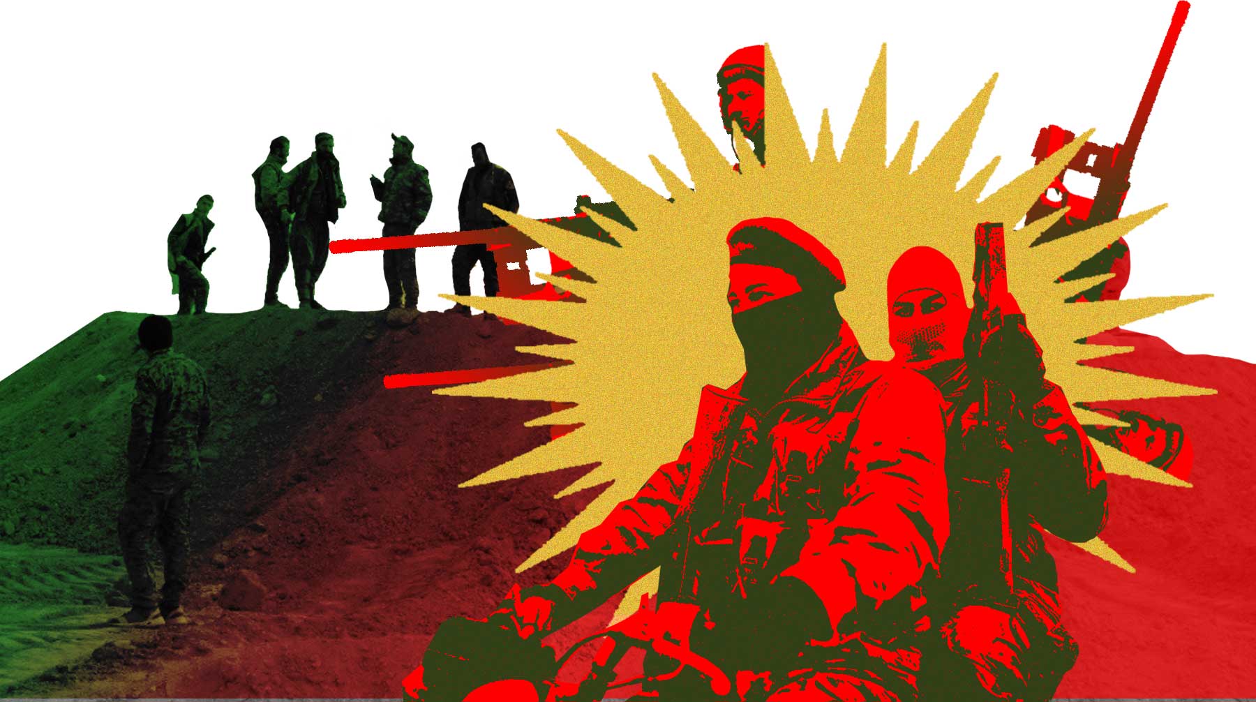 Как Турция прогоняет сирийских курдов подальше от своих границ Коллаж: © Daily Storm
