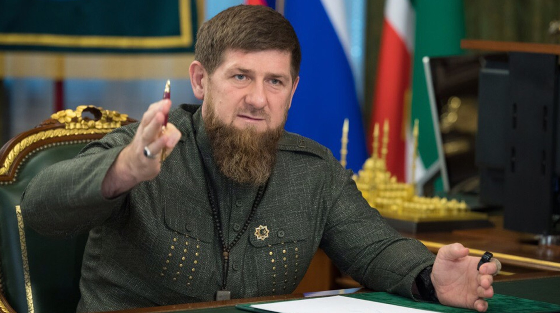 Глава Чечни напомнил, что его отец многое сделал для прекращения конфликта в регионе Фото: © vk.com / ramzan