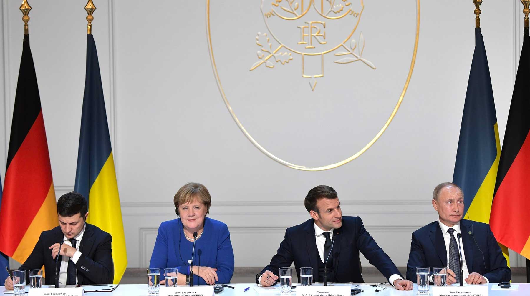 Позже президент Украины Владимир Зеленский заявил, что переговоры закончились «вничью» Фото: © GLOBAL LOOK press / Alexei Nikolsky
