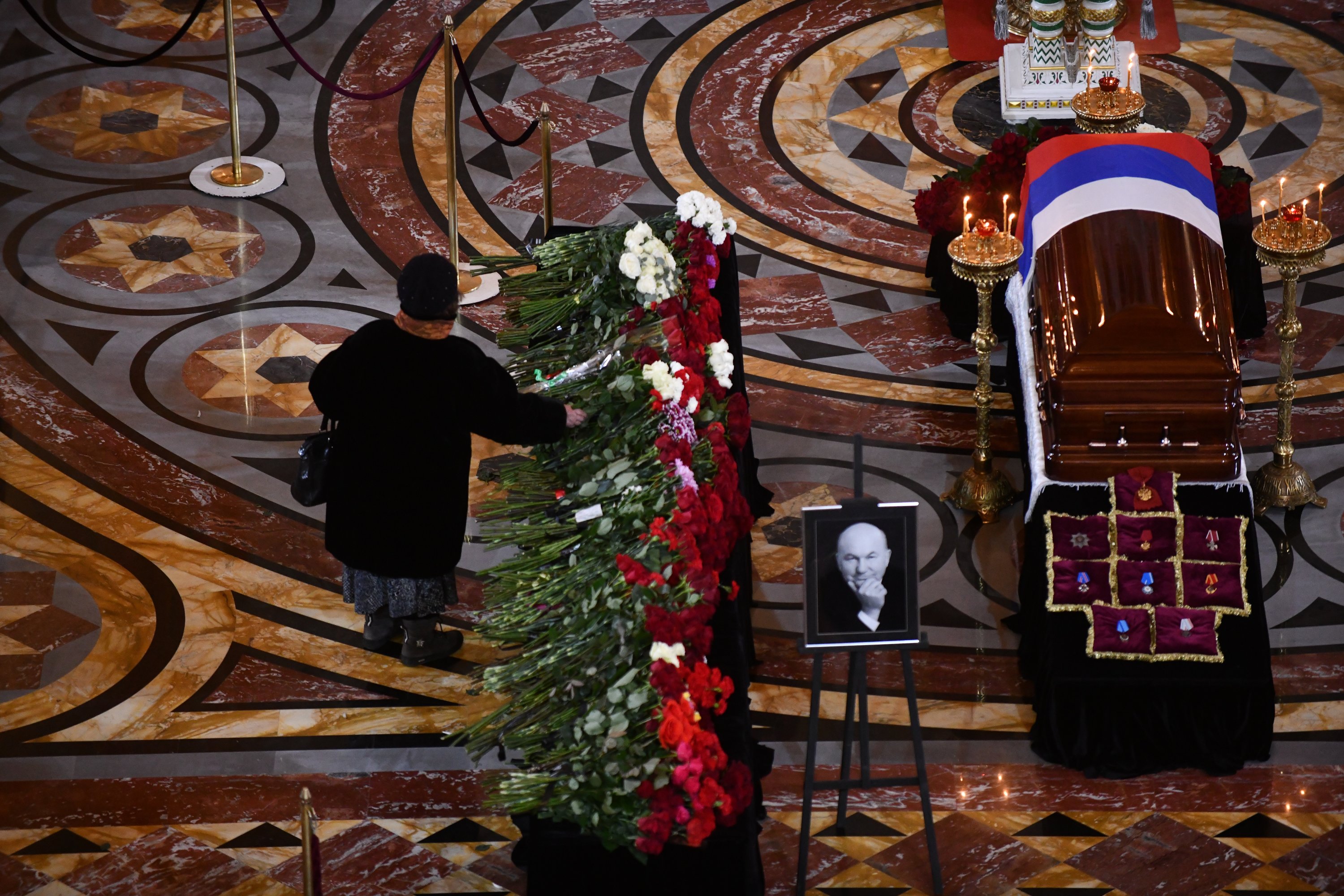 Предстоятель Русской православной церкви отметил достижения бывшего столичного градоначальника Фото: © АГН Москва / Игорь Иванко