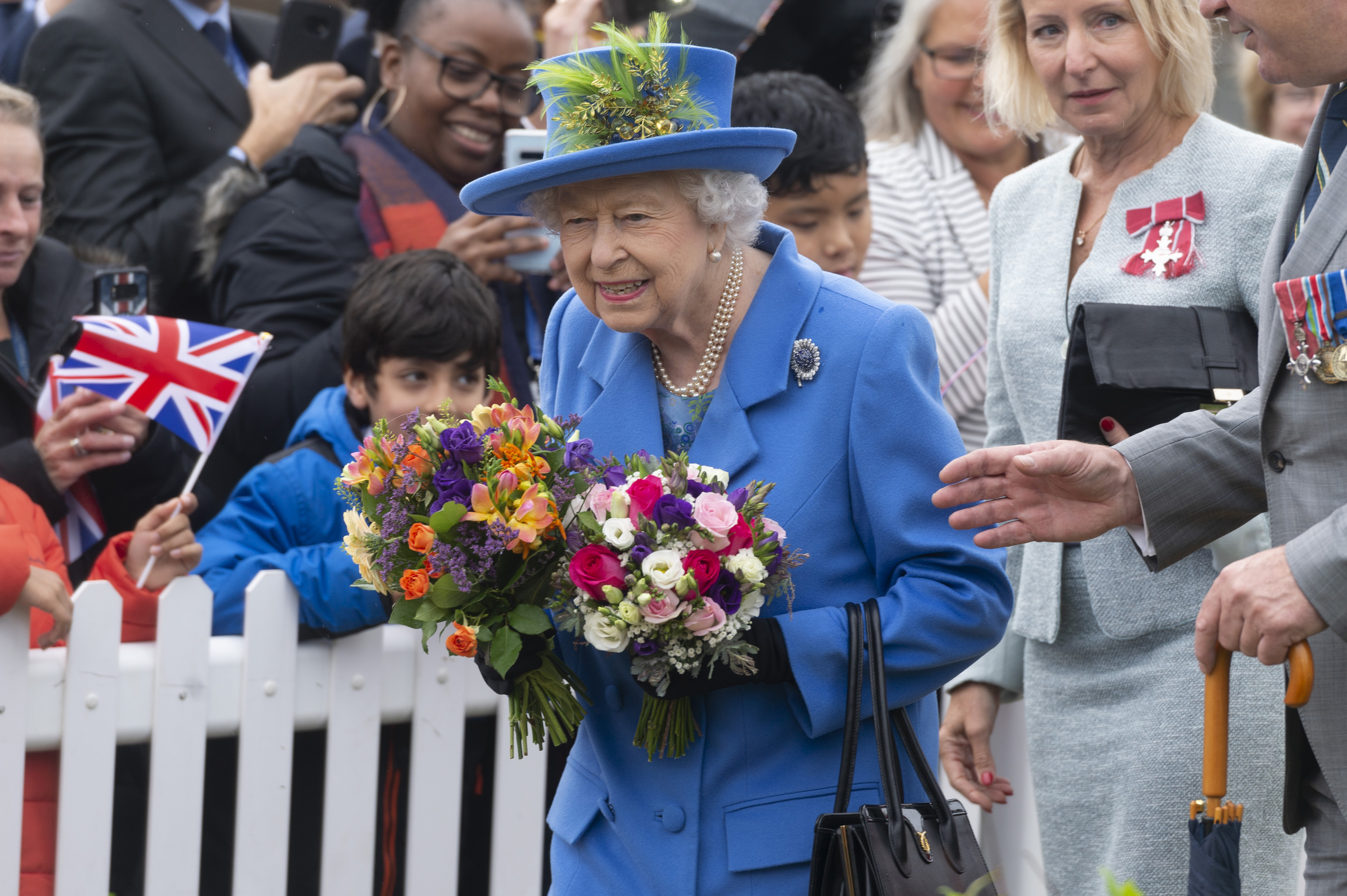 Королева также отметила, что Лондон будет бороться со своими врагами при помощи санкционной политики Фото: © Global Look Press