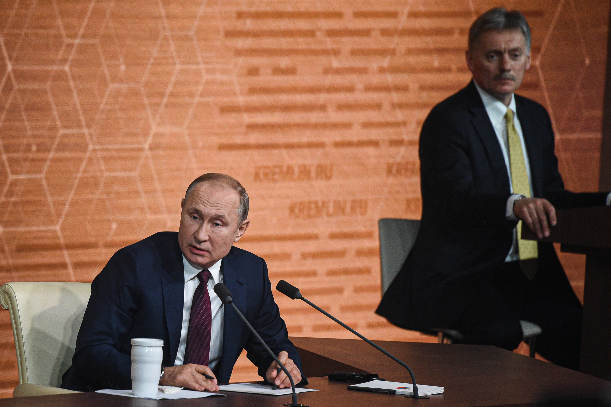 По словам представителя Кремля, президент хотел содержательного и подробного разговора с советом Фото: © Global Look Press