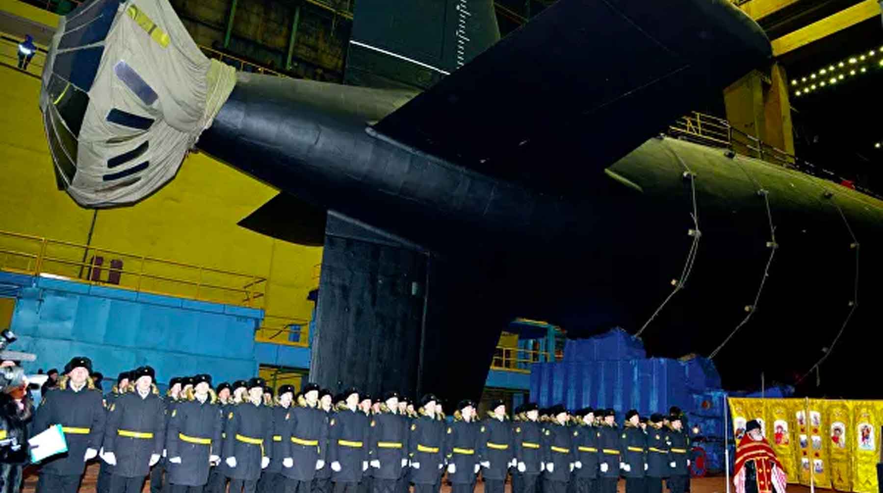 Субмарина К-573 «Новосибирск» построена на предприятии «Севмаш» в Северодвинске Архангельской области Фото: © пресс-служба АО «ПО "Севмаш»