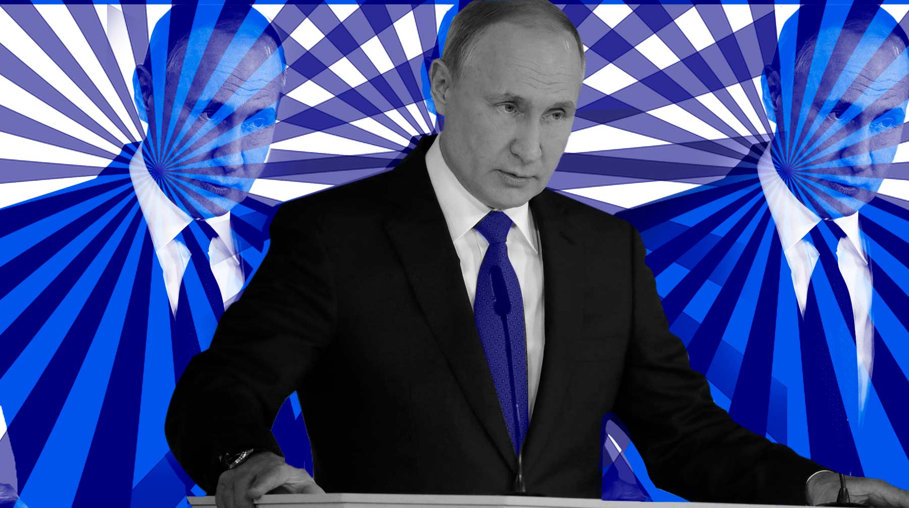 Первая часть выступления главы государства была адресована «путинскому большинству» Коллаж: © Daily Storm