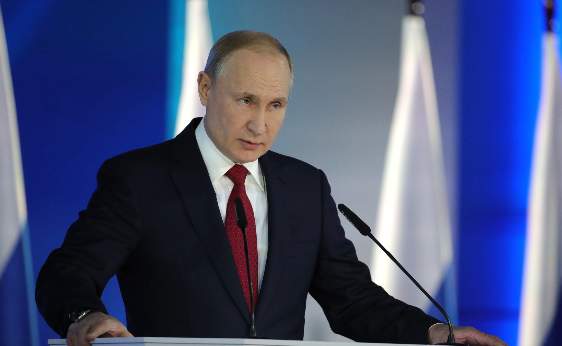 Глава государства добавил, что Москва выполняет все решения Европейского суда, даже если они были «явно неправовыми» Фото: © Global Look Press / Kremlin Pool