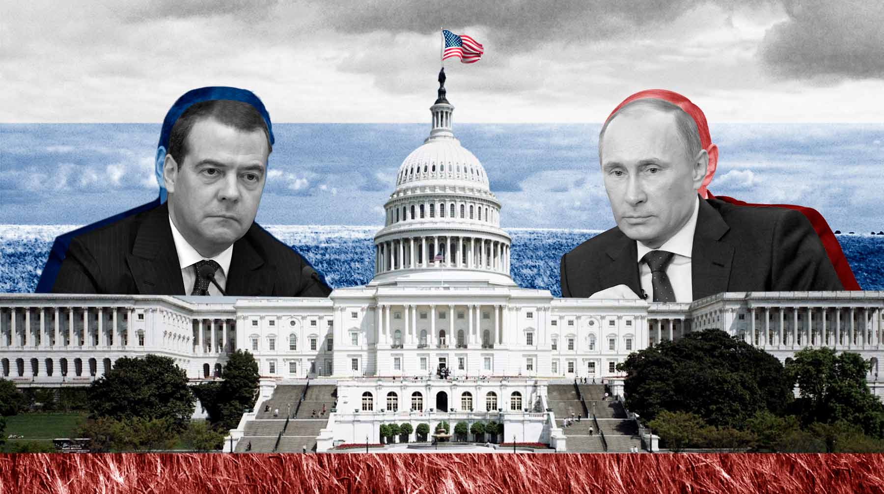 Изменения политической системы РФ могут пойти по американскому сценарию Коллаж: © Daily Storm