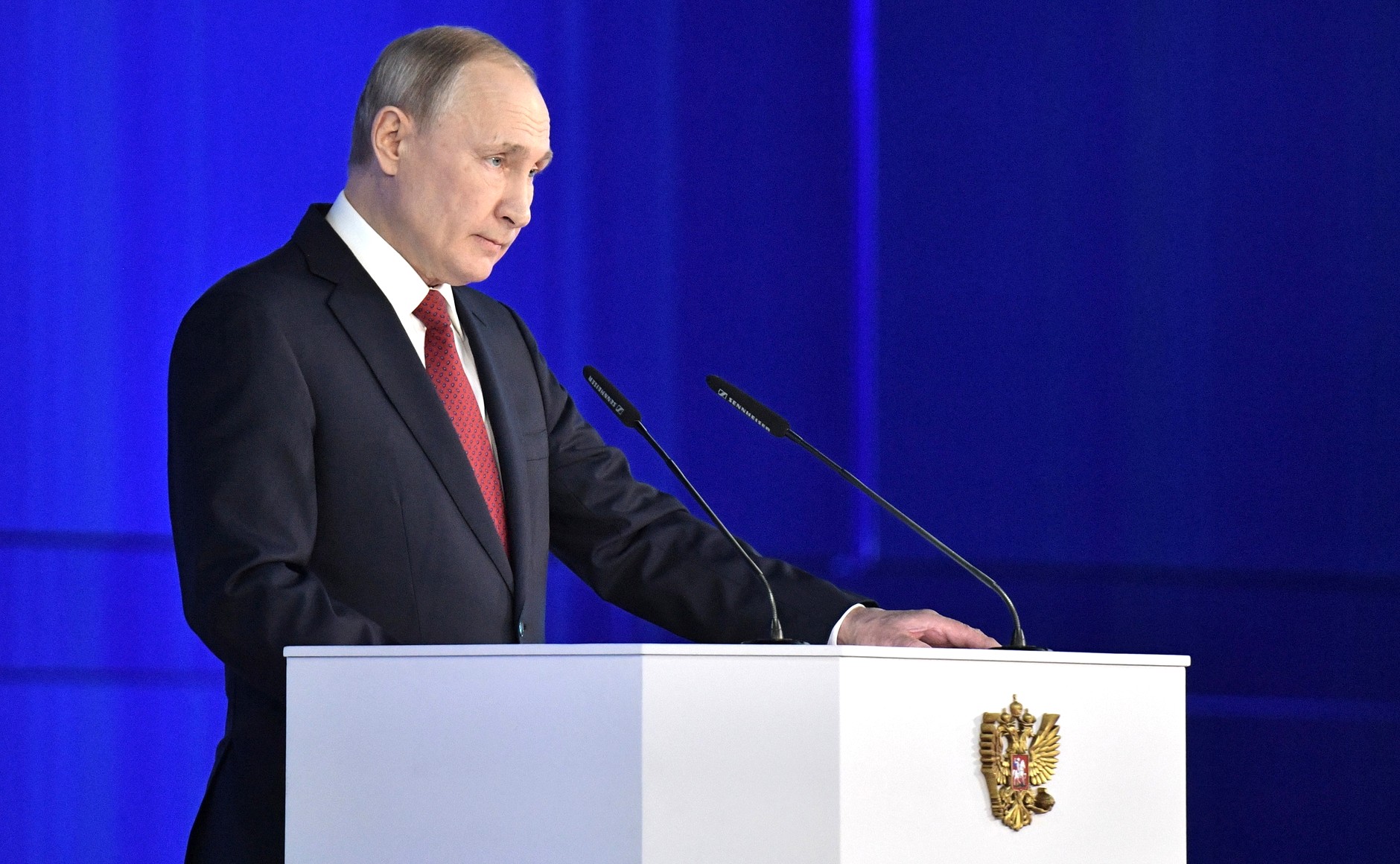 Глава государства добавил: численность россиян необходимо увеличивать Фото: © Global Look Press / Kremlin Pool