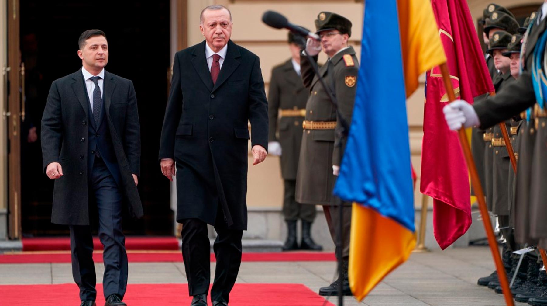 В ходе визита президента Турции на Украину планируется подписание двусторонних соглашений между странами Фото: © president.gov.ua