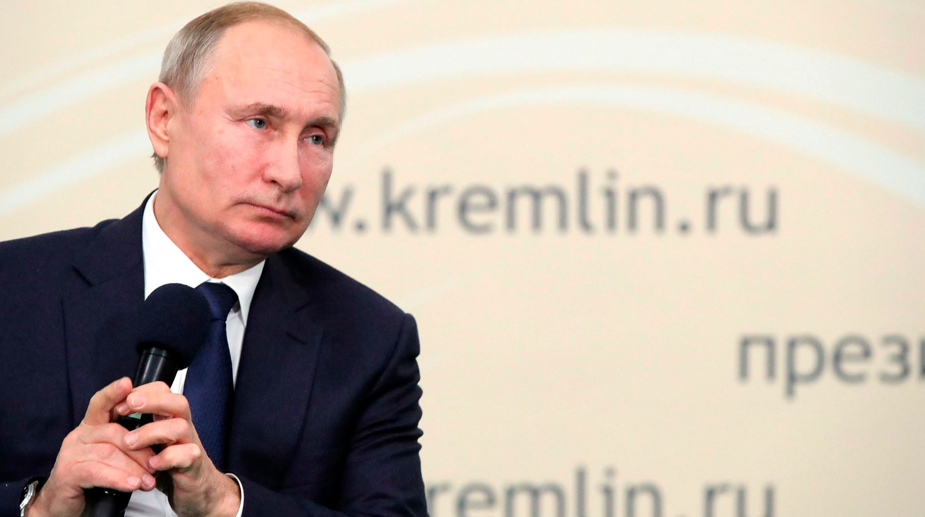 Президент России также уточнил, что у российских властей сейчас есть для этого все возможности Фото: © Kremlin Pool