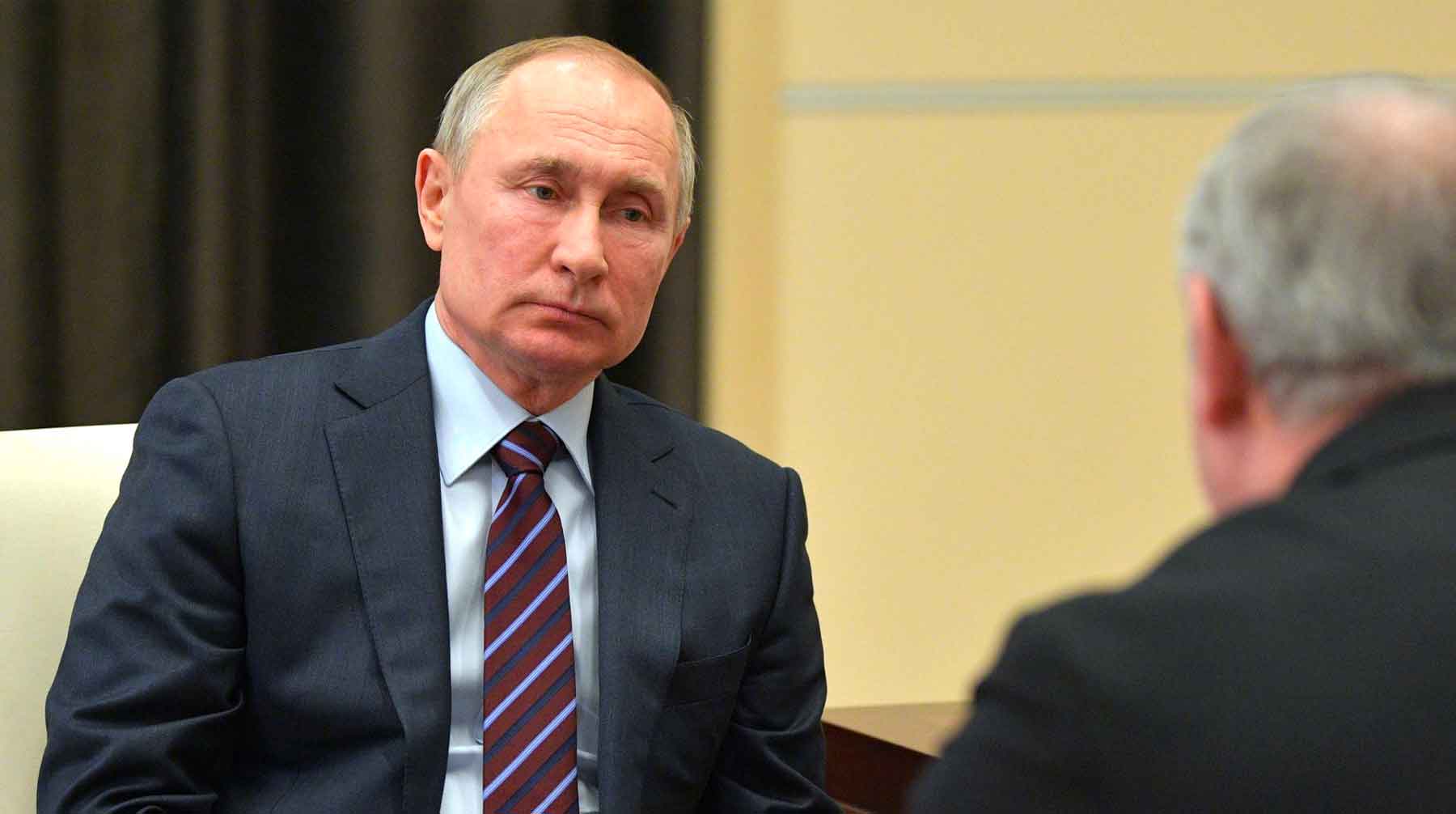 Российский лидер желает договориться с украинским коллегой Владимиром Зеленским Фото: © GLOBAL LOOK press / Kremlin Pool