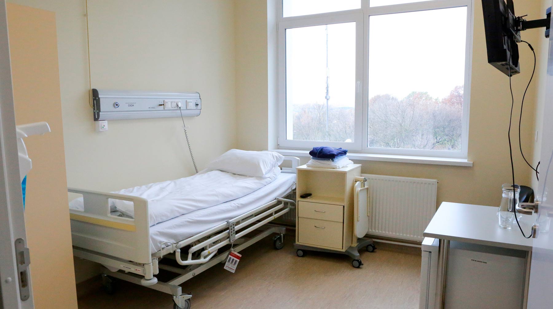 По словам заммэра столицы Анастасии Раковой, новый больничный комплекс полностью готов к приему таких больных Фото: © АГН Москва