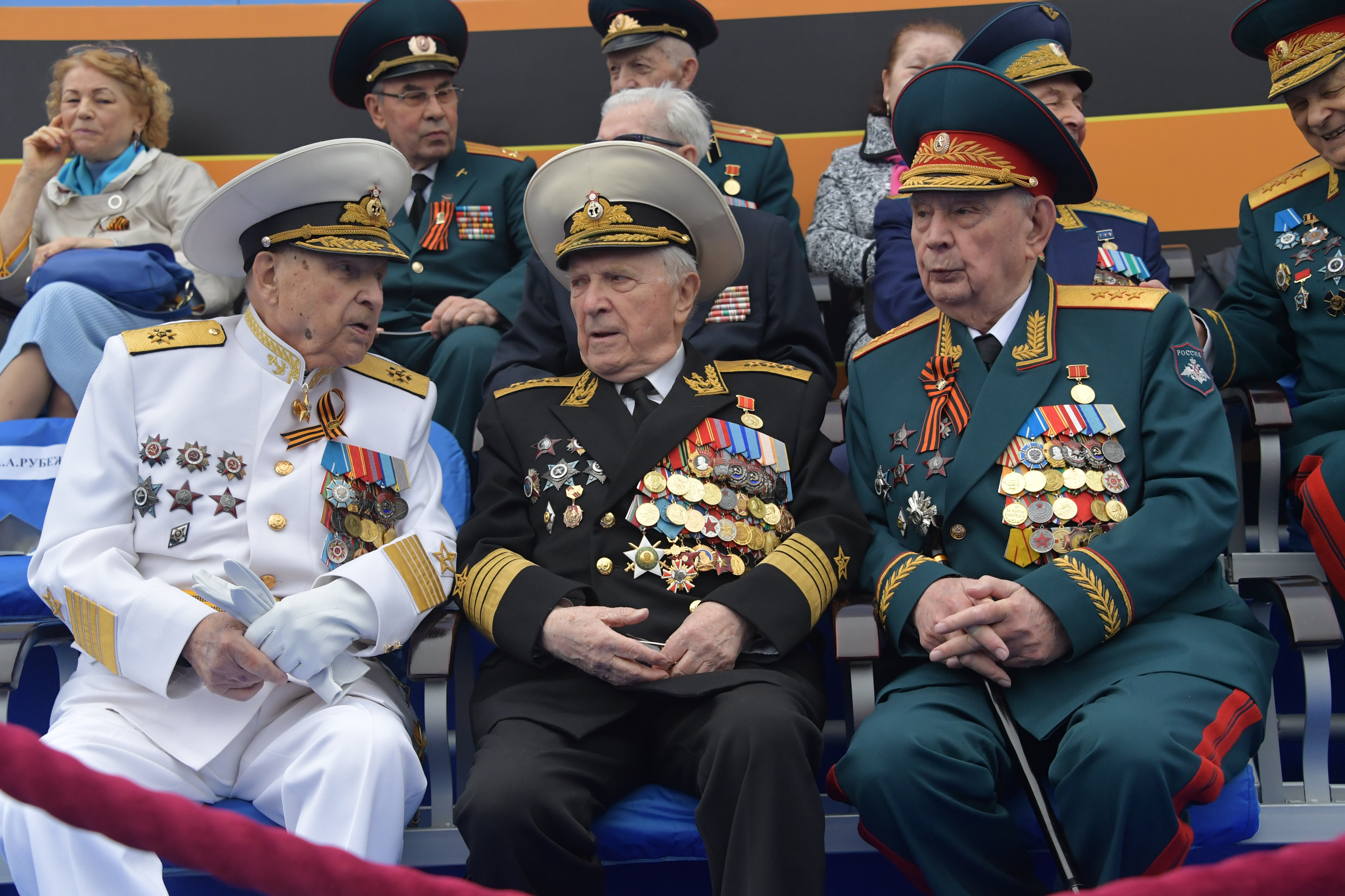 Ветераны великой россии