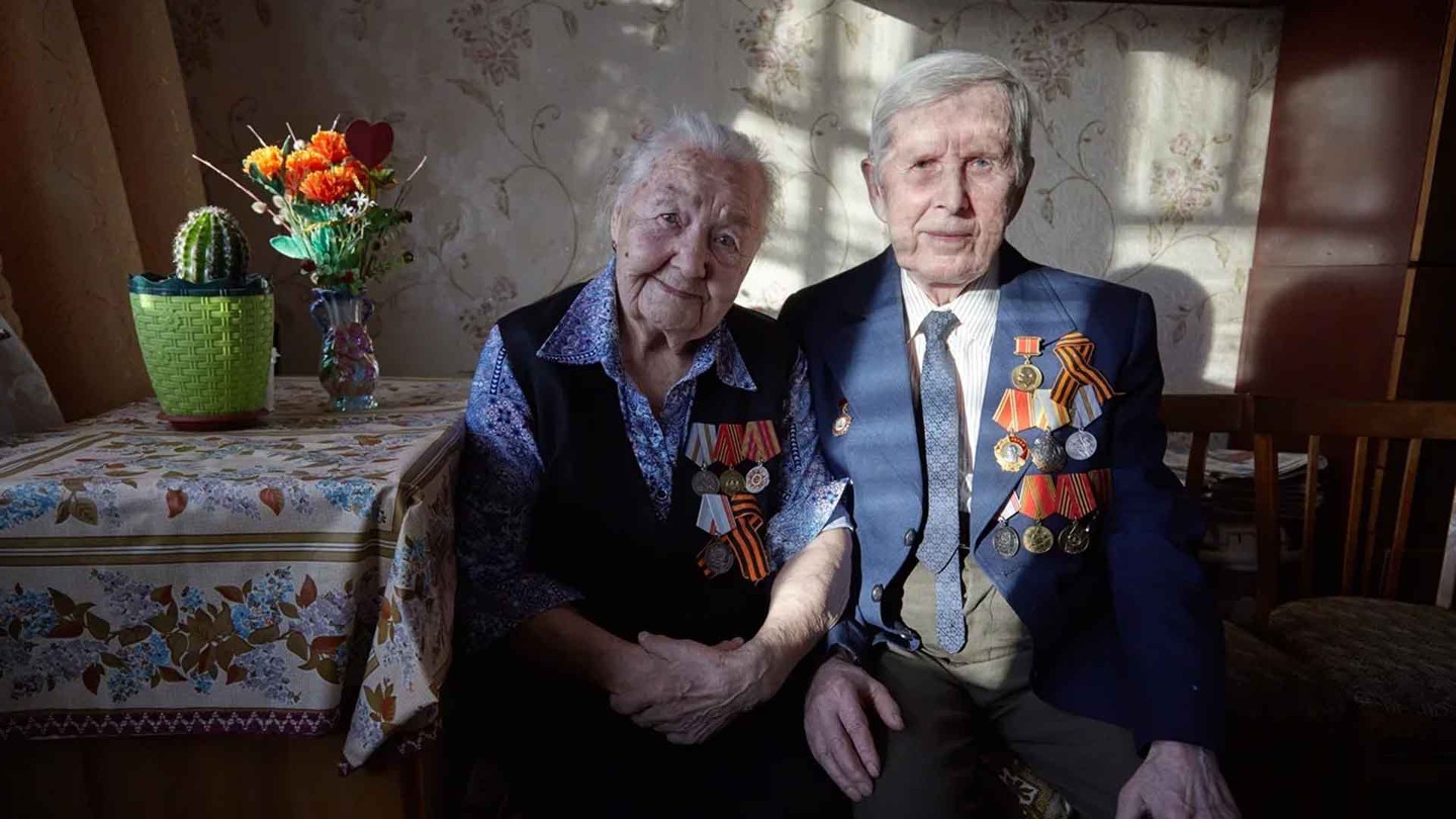 Василий Иванович и Гера Николаевна Пановы, труженики тыла,  жители острова Кего, Ветераны Великой Отечественной войны