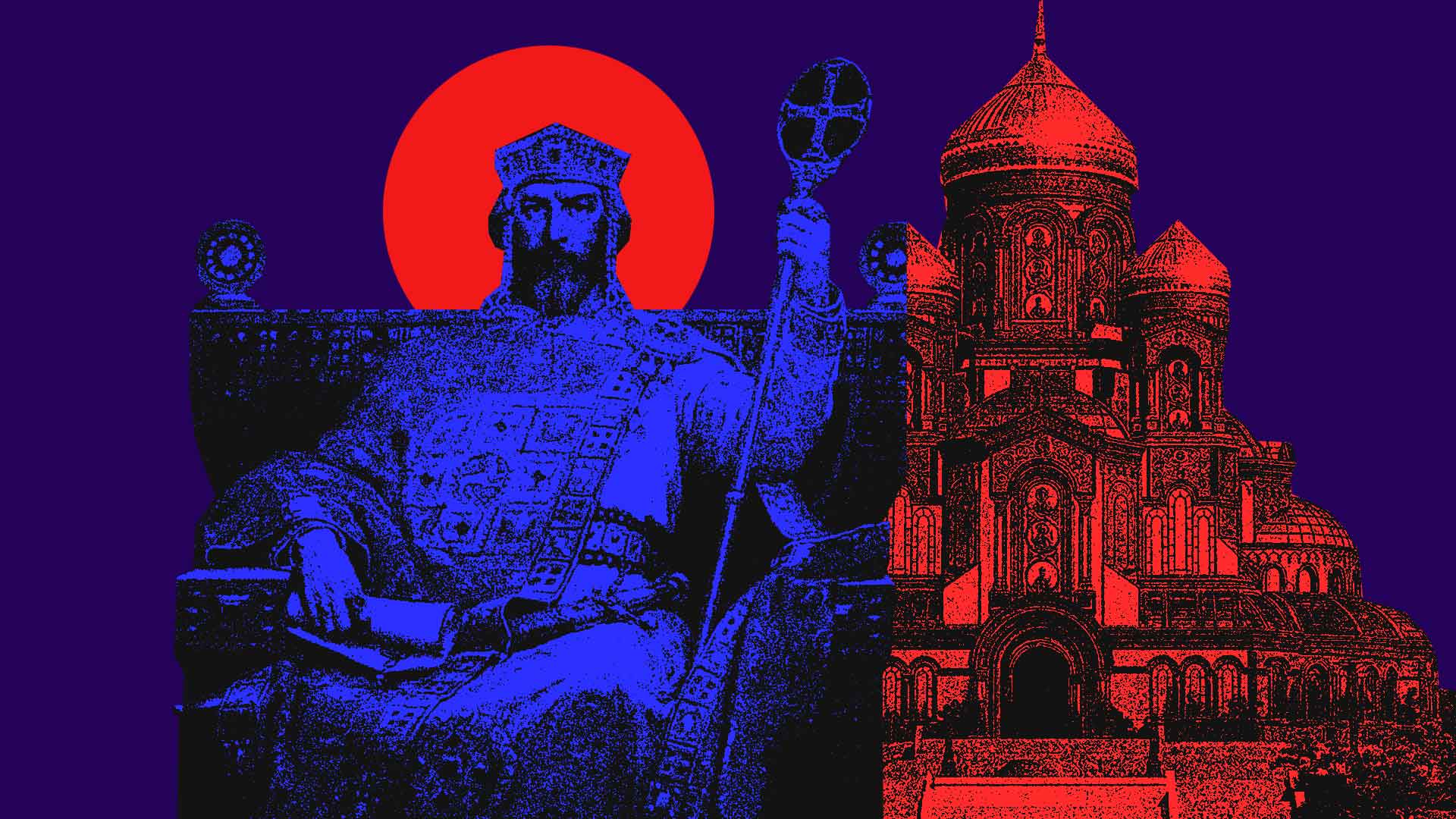 Изображать главу государства — это в духе православных традиций, сказал Василий Нестеренко Коллаж: © Daily Storm