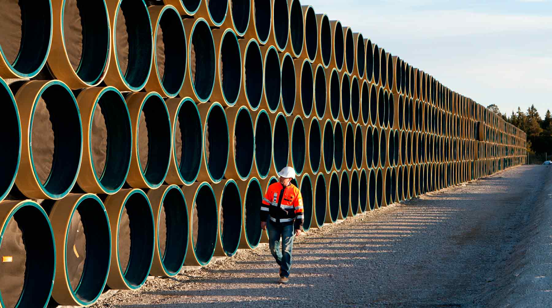 В ФРГ ранее отказались вывести проект из-под положений директивы, объяснив это тем, что газопровод не был запущен до 23 мая Фото: © Nord Stream AG