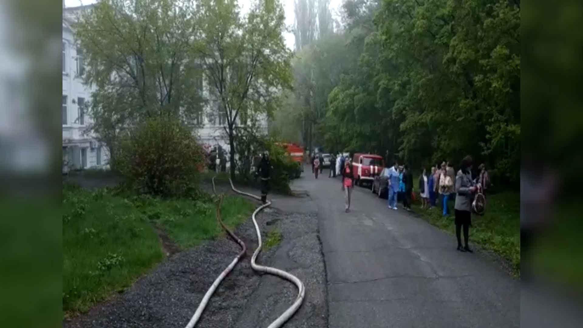 Пожар в больнице Приморского края локализован