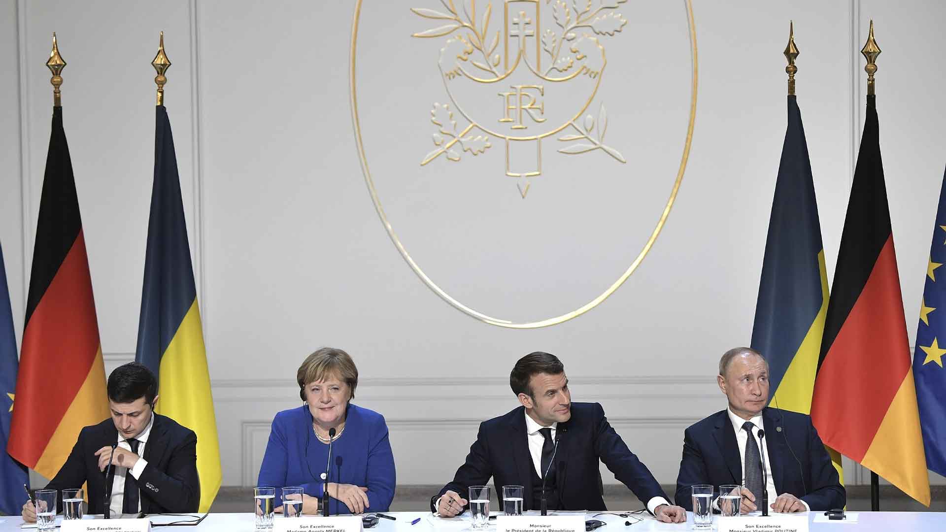 Для нового саммита необходимо выполнение договоренностей, достигнутых в Париже в декабре 2019 года Фото: © GLOBAL LOOK press / Kremlin Pool