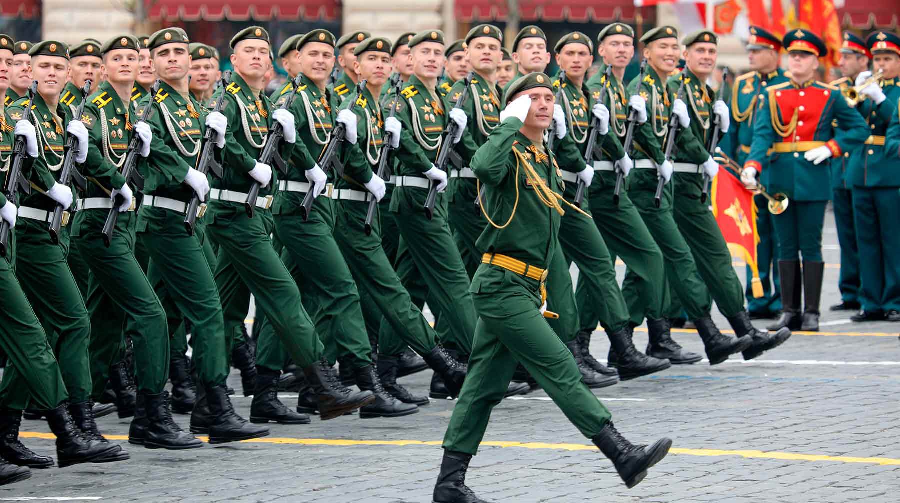 Dailystorm - Парад Победы в Москве начнется с исполнения «Юбилейного встречного марша»