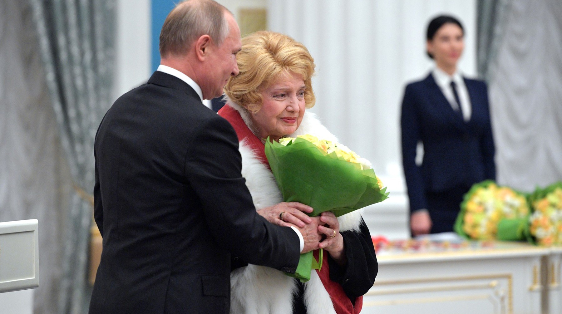 Татьяна Доронина и Владимир Путин