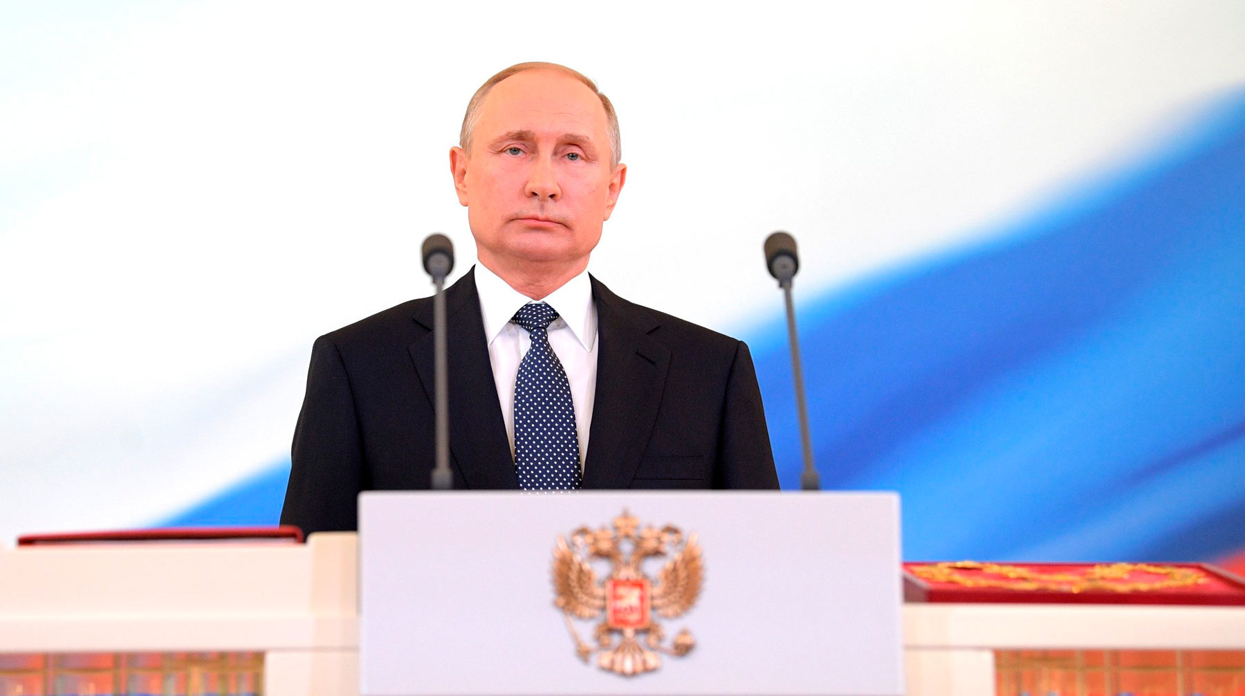 Президент выразил соболезнование волонтеру, чей отец умер от коронавируса Фото: © Kremlin Pool