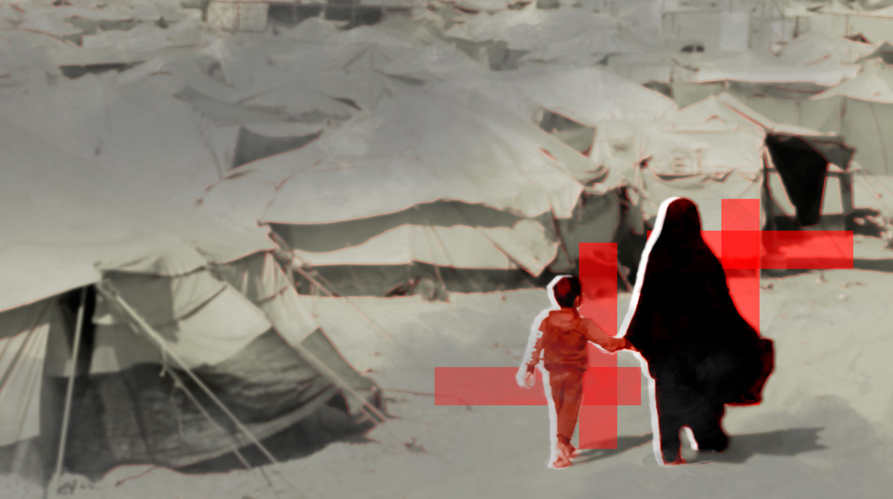 Репортаж Daily Storm из сирийского лагеря для беженцев Аль-Холь. Там живут сотни жен и детей погибших джихадистов Коллаж: © Daily Storm