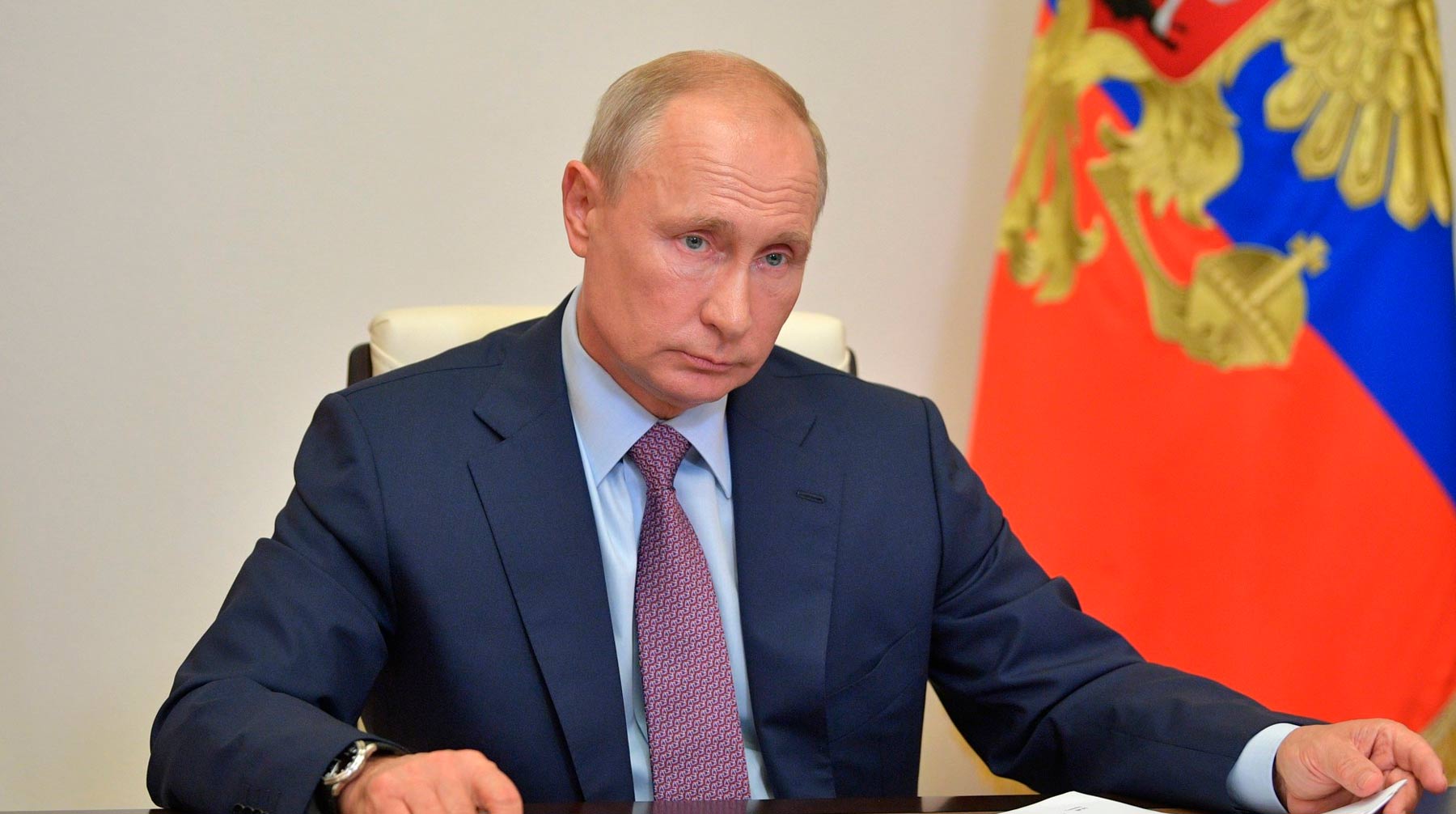 Президент России также поблагодарил россиян за участие в плебисците и отметил, что теперь власти должны оправдать доверие Фото: © kremlin.ru