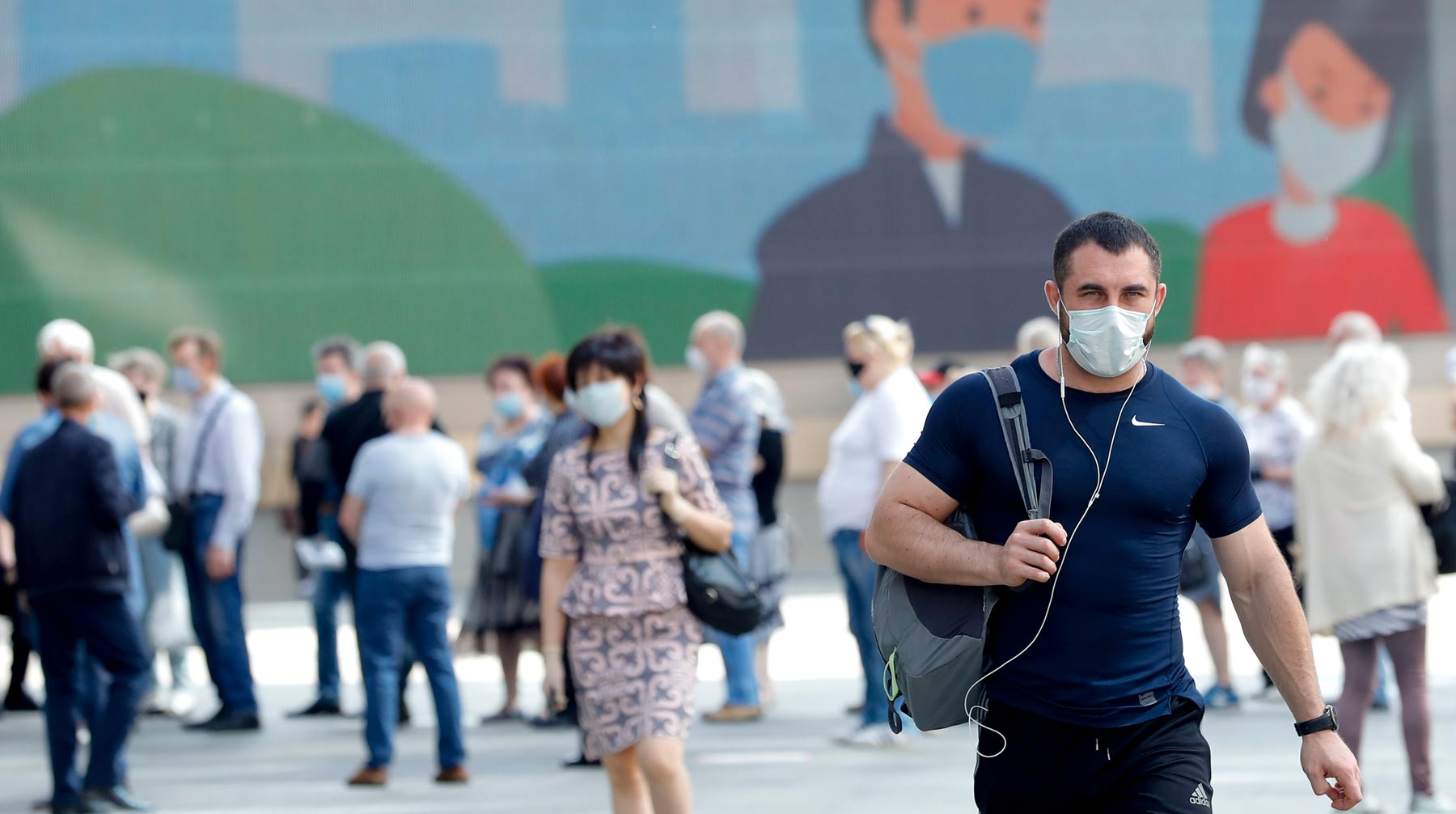 Мэр столицы заявил о формировании у 60% москвичей коллективного иммунитета к коронавирусной инфекции Фото: © Global Look Press / PPI